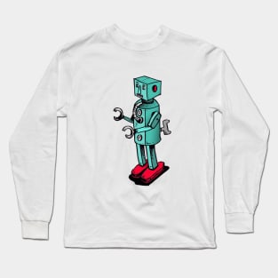 tosca robot Long Sleeve T-Shirt